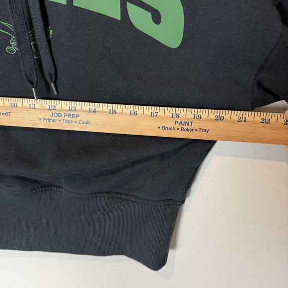 Philadelphia Eagles Sweatshirt Womens Small Black NFL Football Junk Food Hoodie - Picture 9 of 12